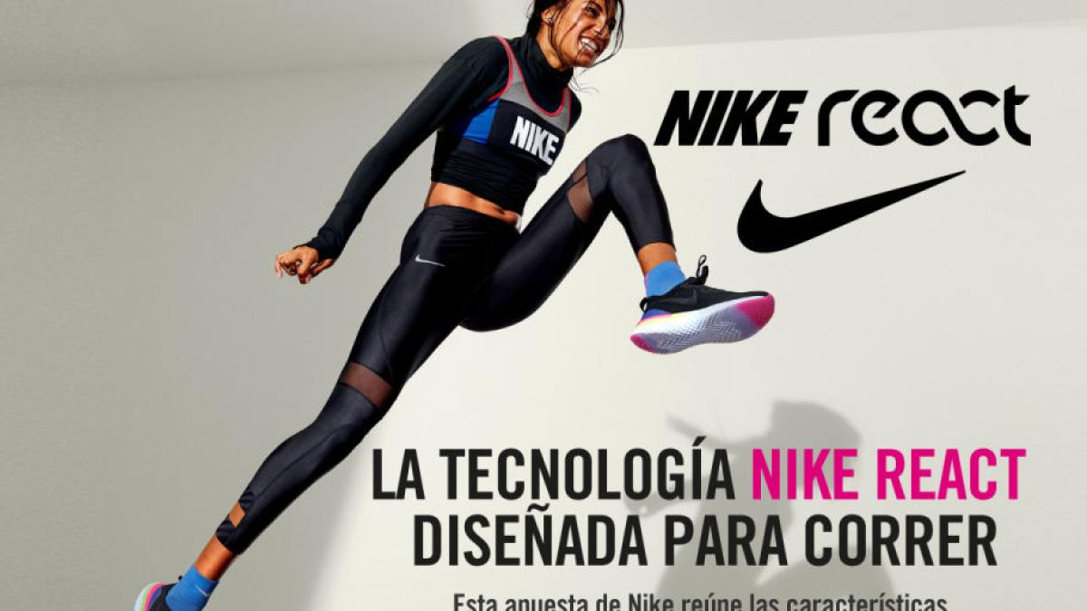 tecnologia nike react