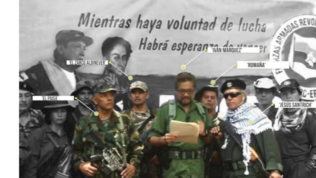 Condenaron a 37 años de cárcel alias Iván Márquez, jefe de la 'Segunda Marquetalia', por el crimen de cuatro militares