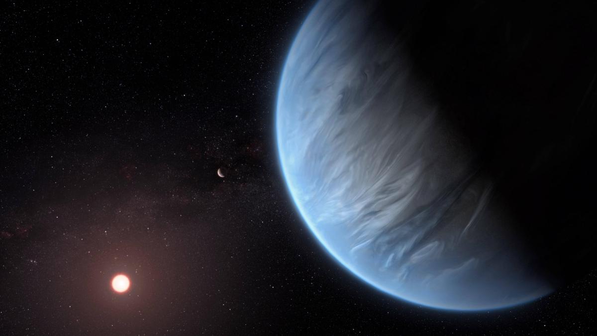 Hallan agua, por primera vez, en la atmósfera de un exoplaneta ...