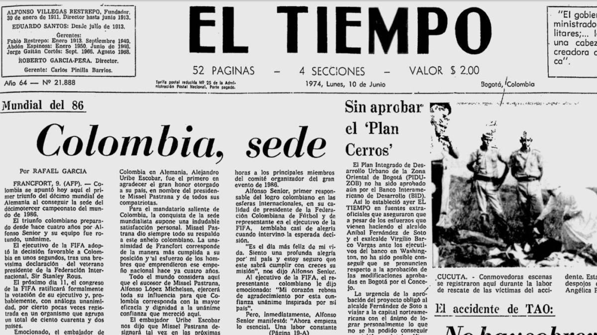 Mundial1986 y Copa América 2021: los torneos a los que renunció Colombia
