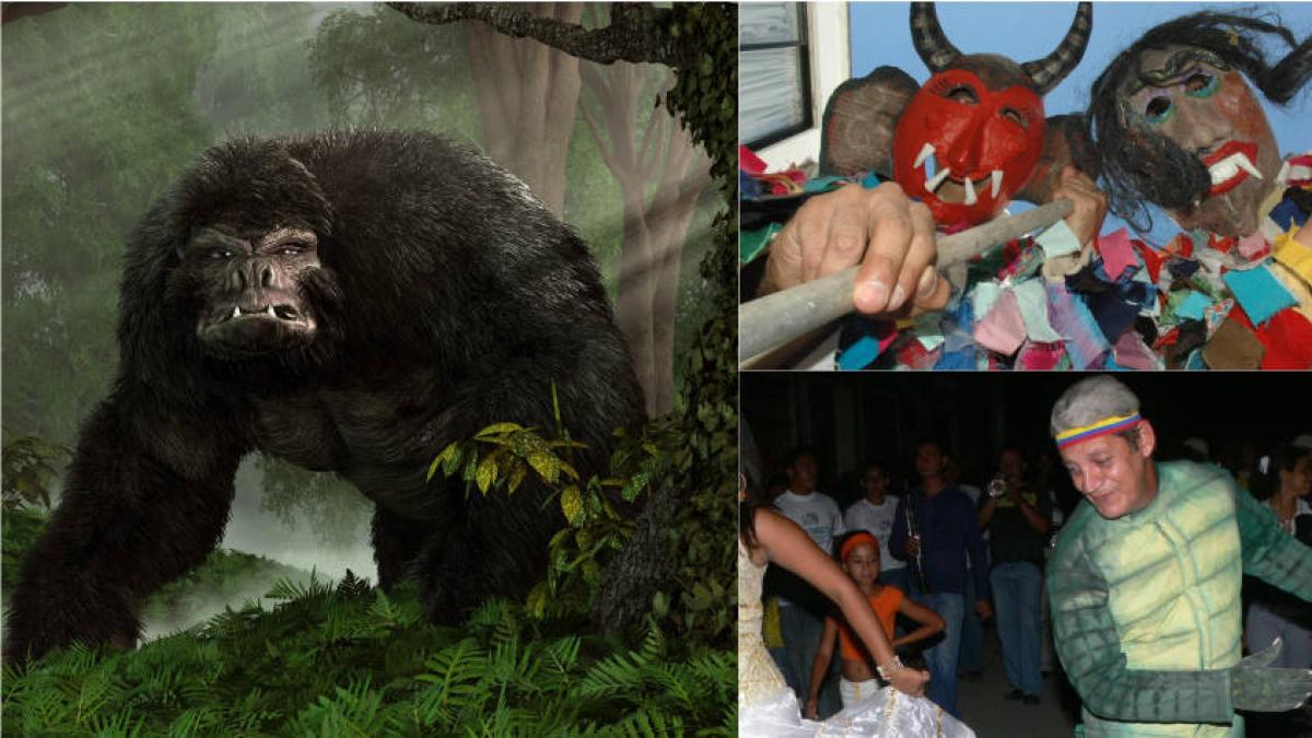 Patasola, Mohan y criaturas mitológicas de Colombia y el mundo