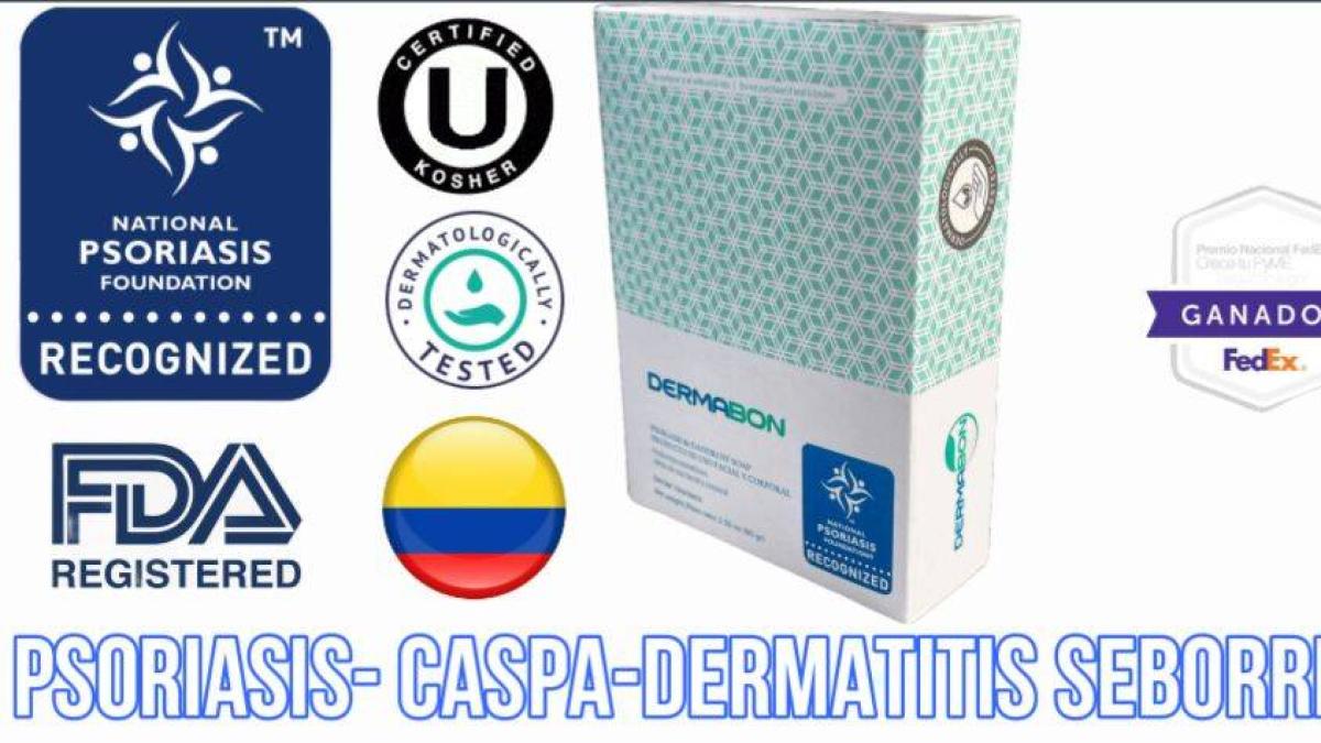 Dermabon, el jabón que controla la psoriasis y caspa crónica