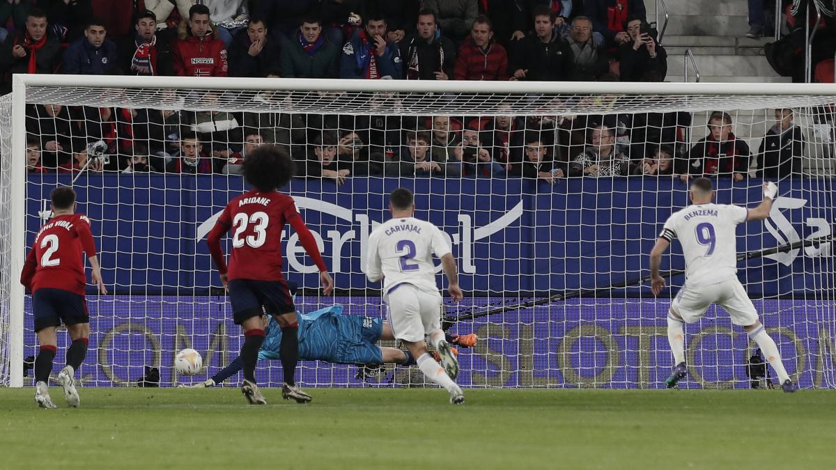 Osasuna vs. Real Madrid: resultado y goles Liga española