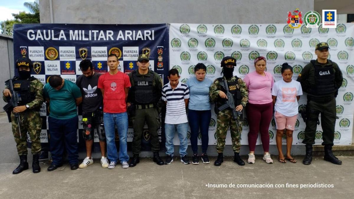 A la cárcel siete secuestradores de dos comerciantes