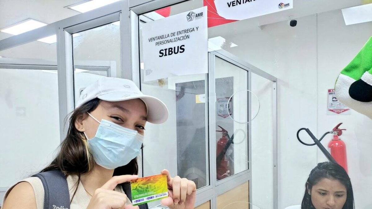 Habilitan varios puntos para entrega de tarjetas Sibus en Barranquilla