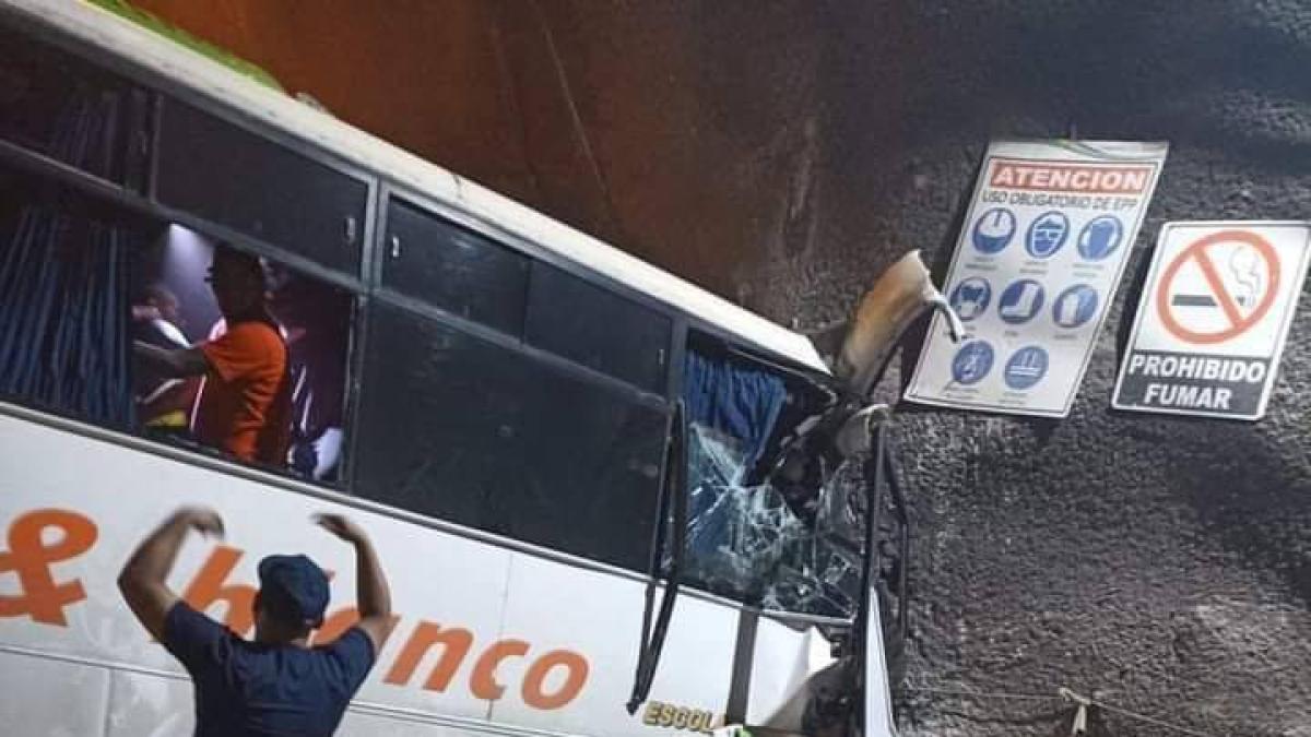 Hidroituango: accidente de bus deja un muerto y 16 contratistas heridos