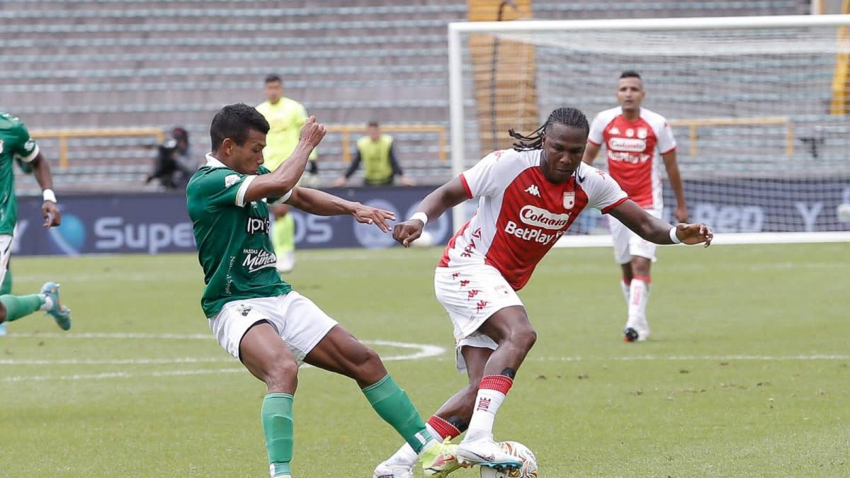 Santa Fe vs Deportivo Cali EN VIVO partido aplazado por lluvia Liga Betplay