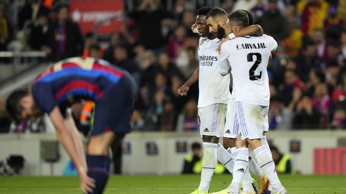 Real Madrid golea a Barcelona y lo elimina en la Copa del Rey
