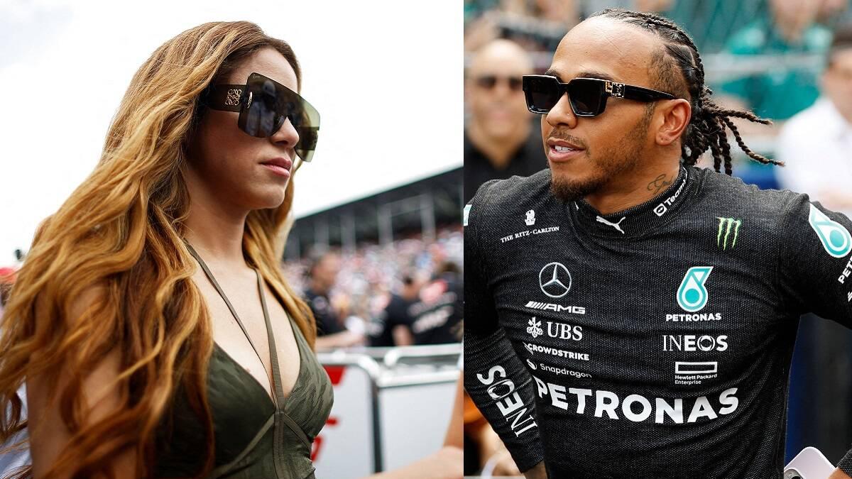 Shakira y Lewis Hamilton: Mercedes publica video del piloto con canción de  ella