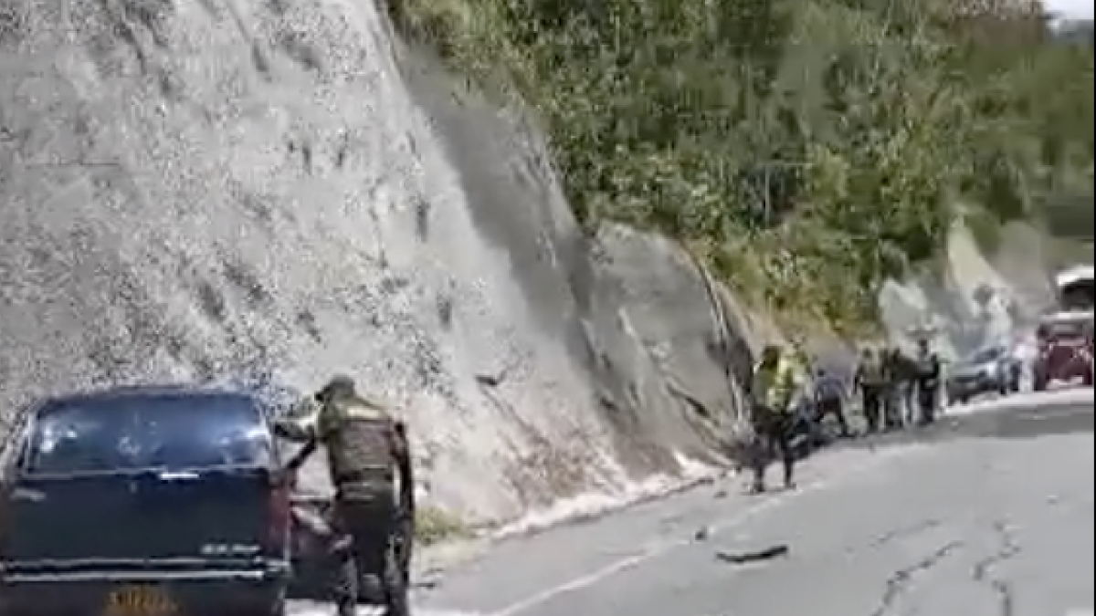 Cierre total en la vía Calarcá - Ibagué por grave accidente