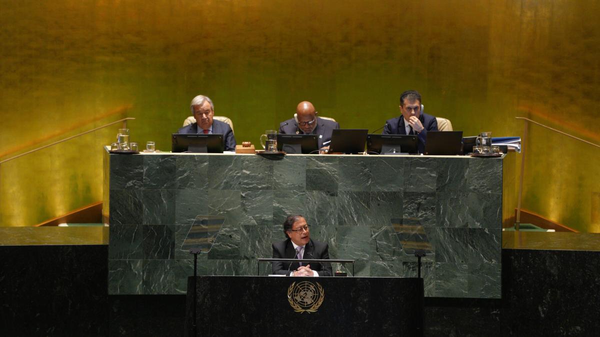 Gustavo Petro: las claves del discurso del presidente en la Onu