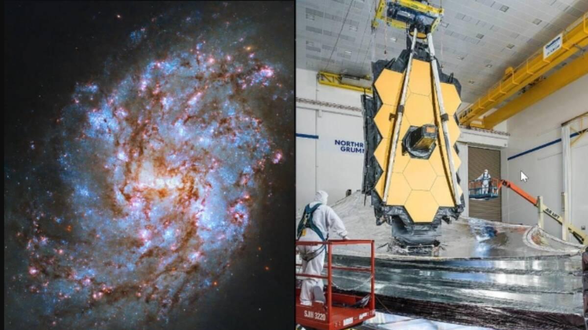 El telescopio James Webb fue testigo de una enorme explosión cósmica en ...