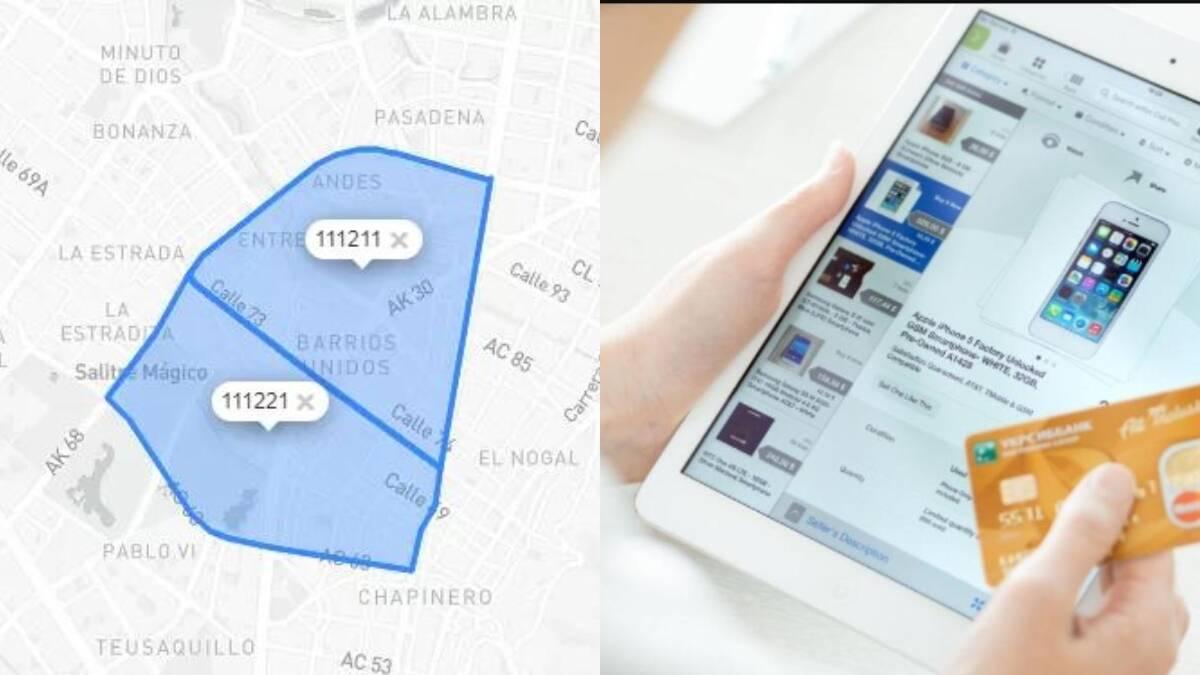 ¿Cuál es el código postal de su ciudad para las compras por internet?