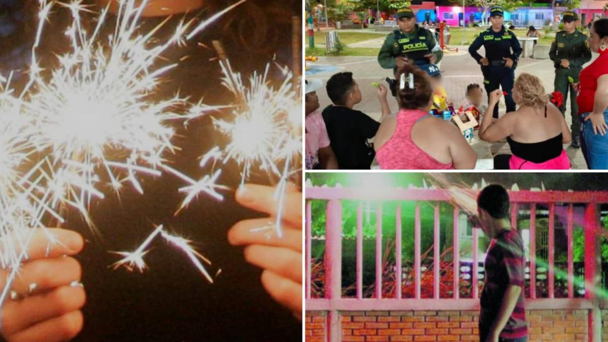 Una niña de 2 años, entre los quemados con pólvora en Medellín, en noche de Velitas: van 47 casos en lo que va de diciembre, en Antioquia