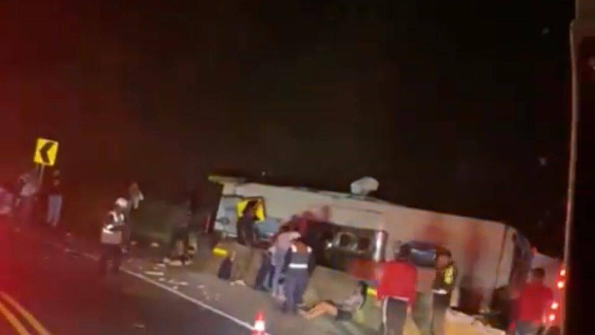 Accidente de transito en ruta Costa Atlantica Medellin: muertos y heridos