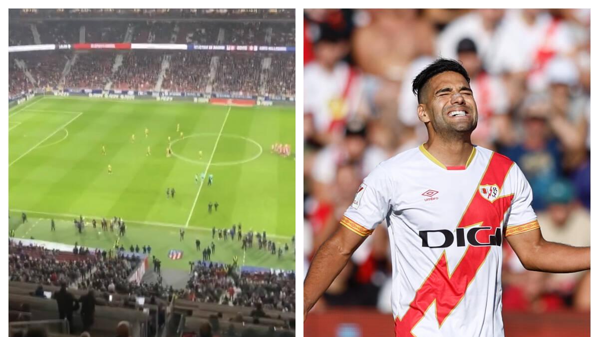 Falcao García es ovacionado por la afición del Atlético de Madrid en ...