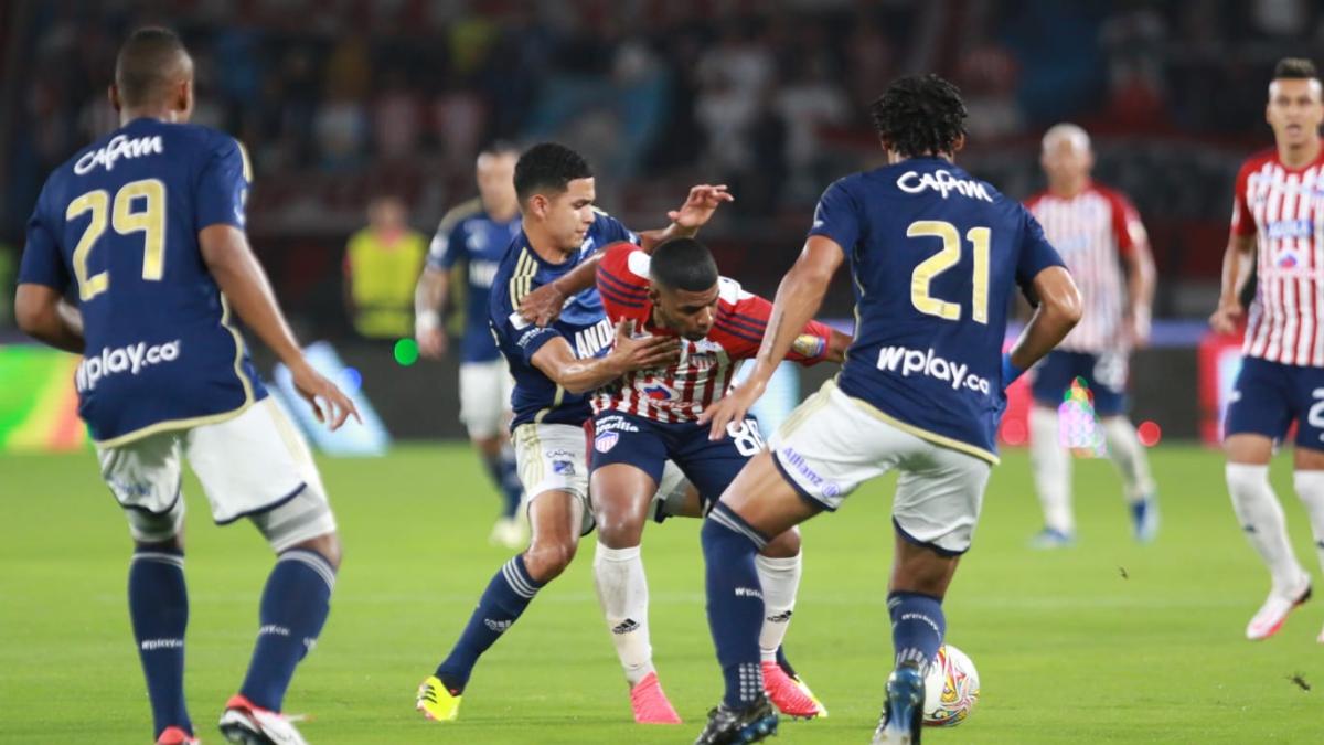 Junior vs. Millonarios EN VIVO cuadrangulares Liga BetPlay en directo y ...