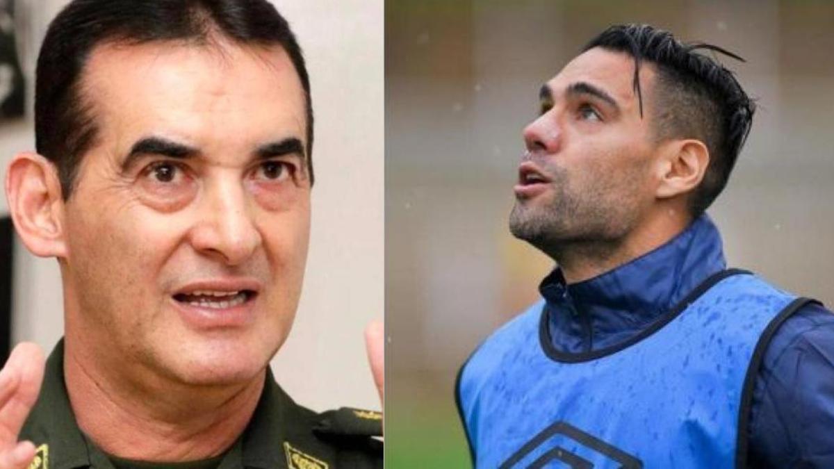 Director de la Policía, clave en el fichaje de Falcao por Millonarios ...