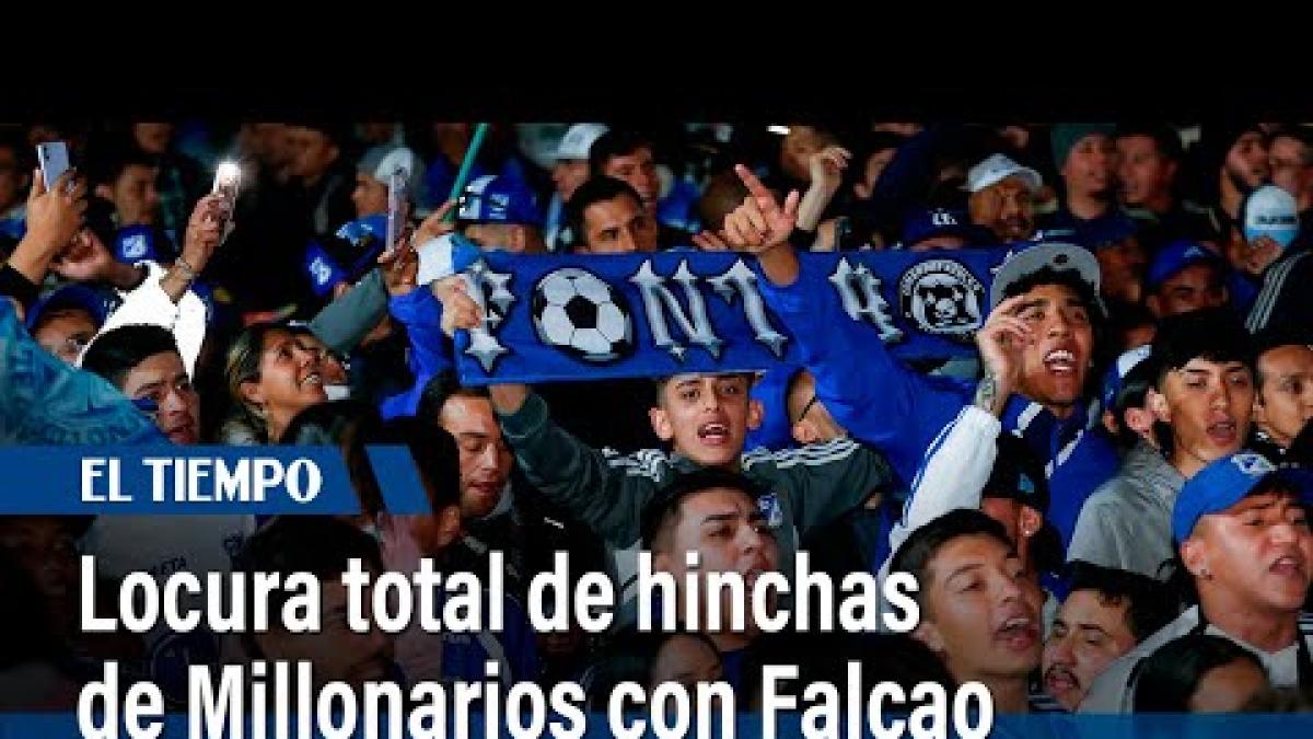 Falcao García desata locura en Bogotá: multitud de hinchas de ...