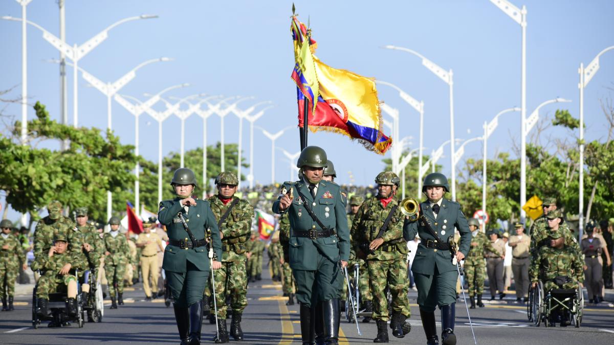 Barranquilla se alista para el desfile por los 216 años de Independencia: cerca de 1.600 uniformados de las fuerzas armadas recorrerán el Malecón
