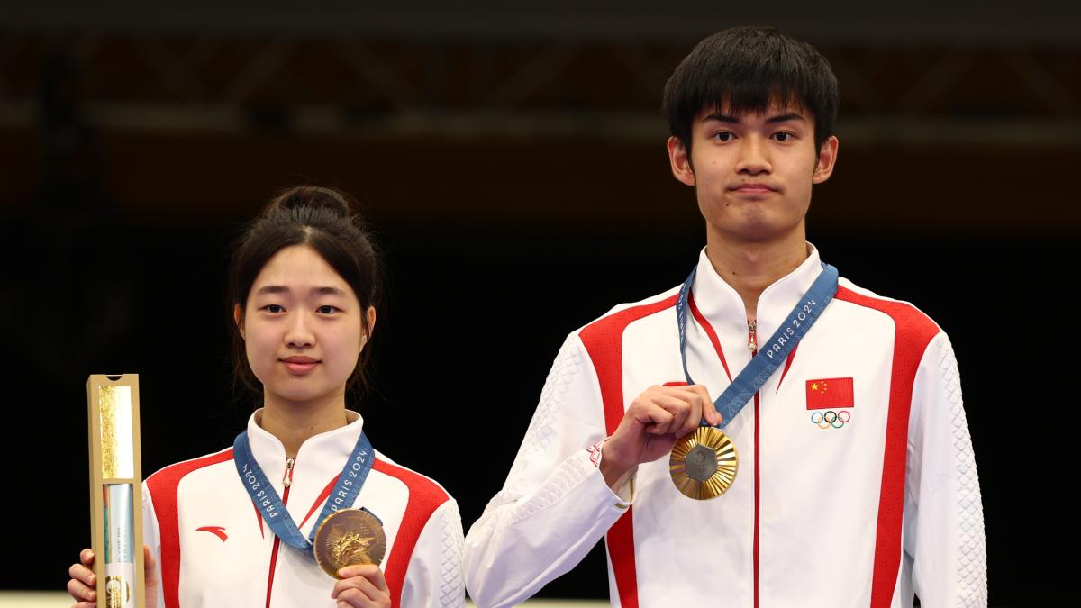 China obtiene las primeras medallas de oro de los Juegos Olímpicos y ...