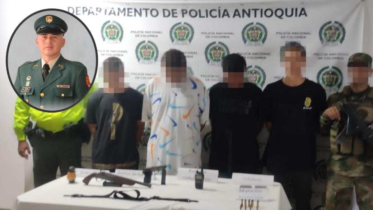 Antioquia: capturan a presuntos implicados en el asesinato de un militar