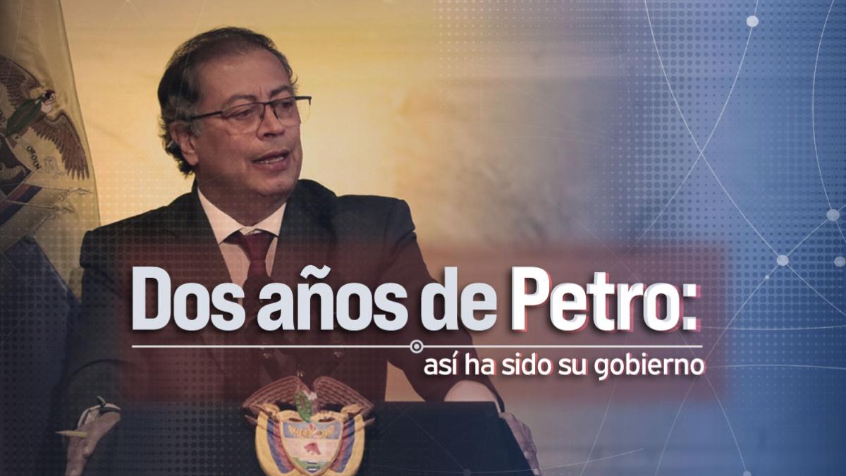 Gustavo Petro: así han sido los primeros dos años del presidente colombiano
