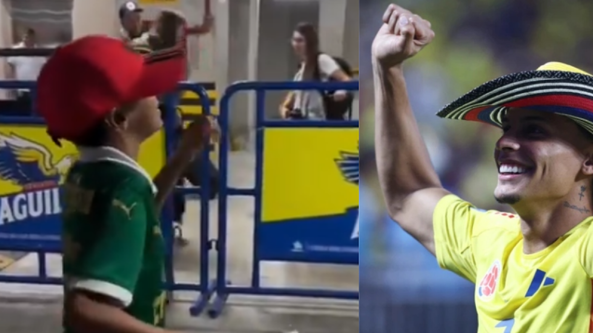 Video | El conmovedor gesto de Richard Ríos con niño hincha de la ...