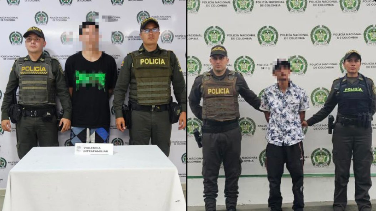 Dos hombres fueron capturados en Ibagué por presunta agresión de ...
