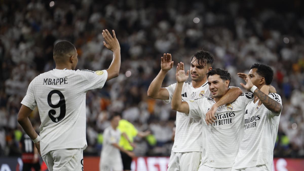 Real Madrid supera semifinal de la Supercopa y se cita con Barcelona en ...