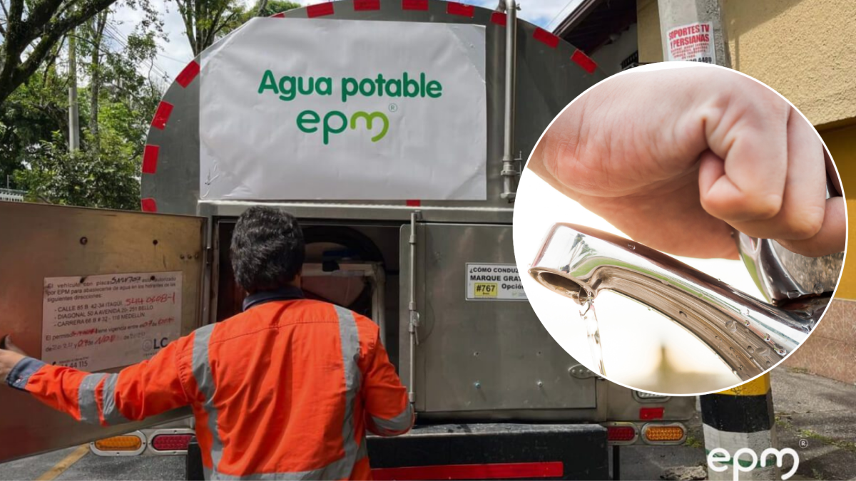 ¡Atención! Se suspenden los cortes de agua en Medellín, pero EPM lanza una dura advertencia: si no se ahorra, volverán y durarán más