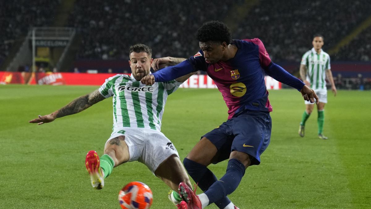 Barcelona empata con Betis y desaprovecha la derrota del Real Madrid en ...