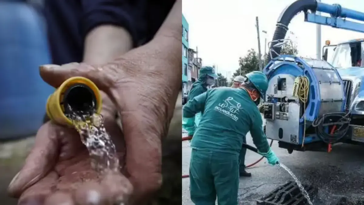 ¡Pilas! Cortes de agua en Bogotá durante cinco días del 15 al 19 de septiembre: consulte si su barrio será afectado por la suspensión
