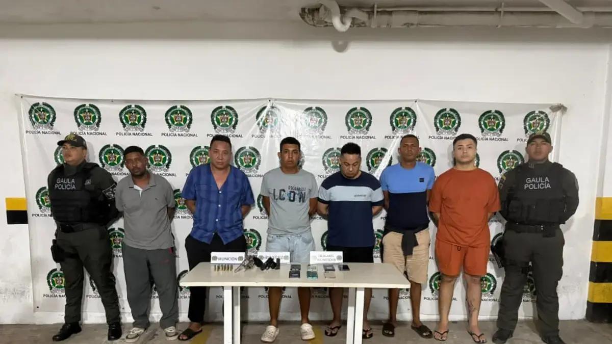 Operativo del Gaula golpea al Clan del Golfo en Barranquilla: seis capturados vinculados con extorsión, homicidios y desapariciones forzadas