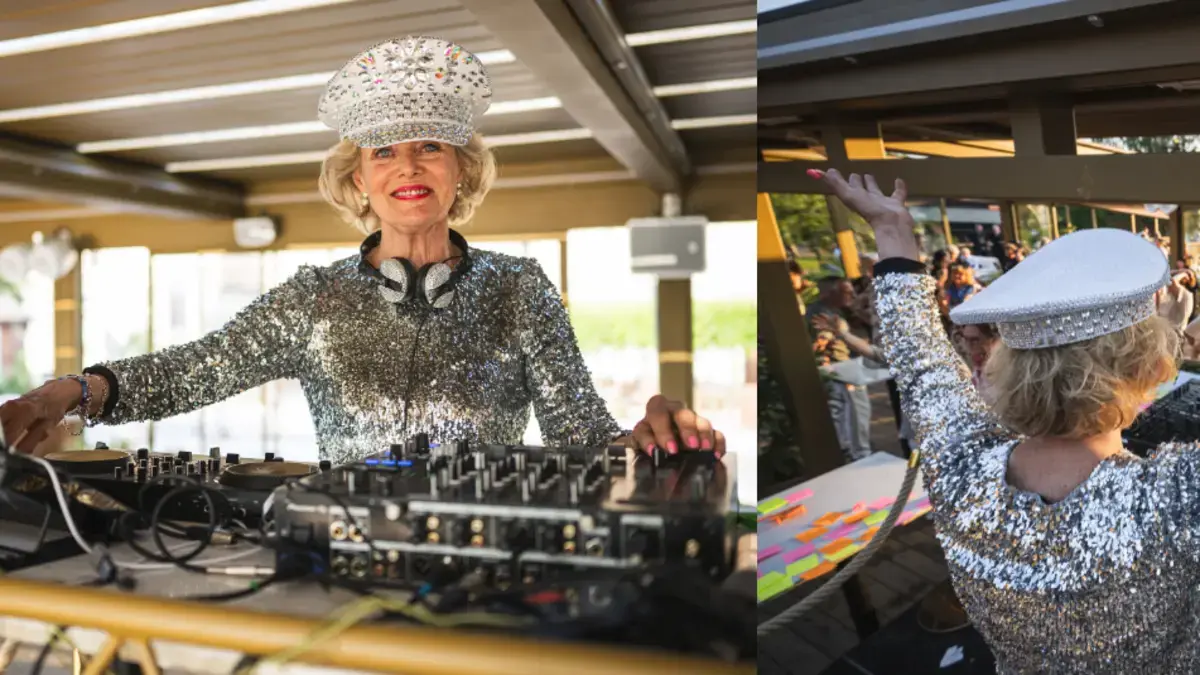 Mujer de 81 años se convierte en DJ y llena discotecas en Estocolmo, Suecia: ‘No hay una sola persona a la que no pueda atraer a la pista de baile’
