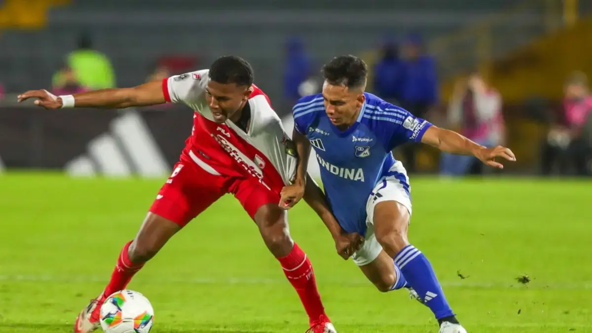Millonarios y Santa Fe se quedaron sin gol: flojo empate en el clásico capitalino en El Campín