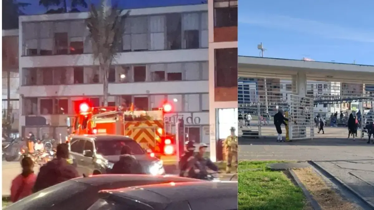 Reportan explosión dentro de edificio de la Universidad Nacional en Bogotá en medio de disturbios: habría heridos