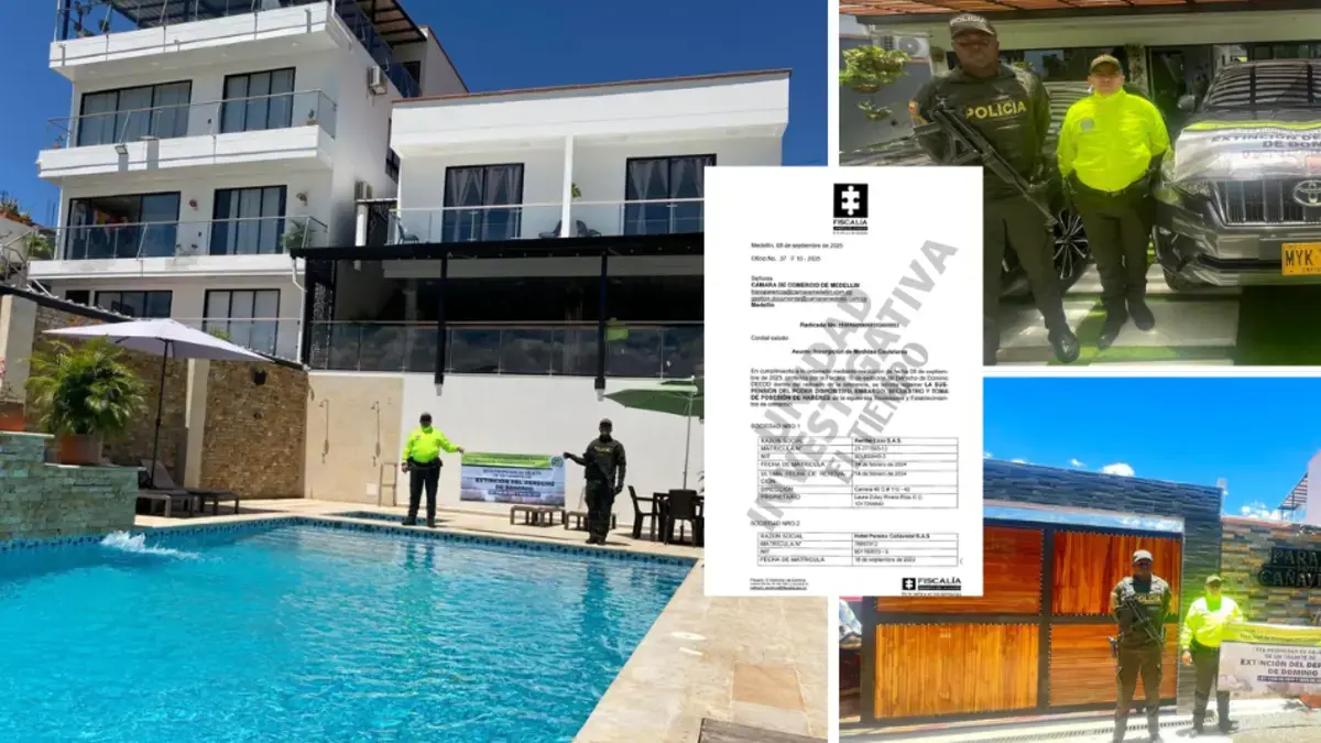 El 'Paraiso', las camionetas de alta gama y los otros lujosos bienes incautados a señalados cómplices del 'clan del Golfo' en Medellín