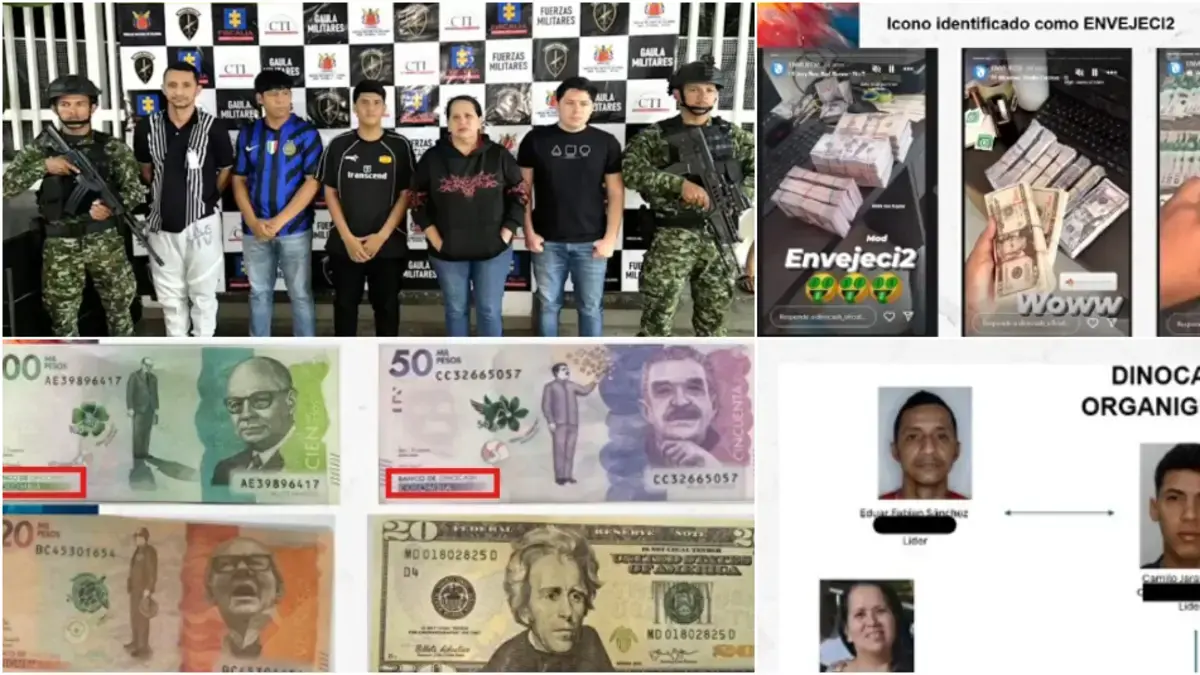 Dinocash: la llamativa red de billetes falsos que cayó tras difundir por Tik Tok jugoso negocio trasnacional