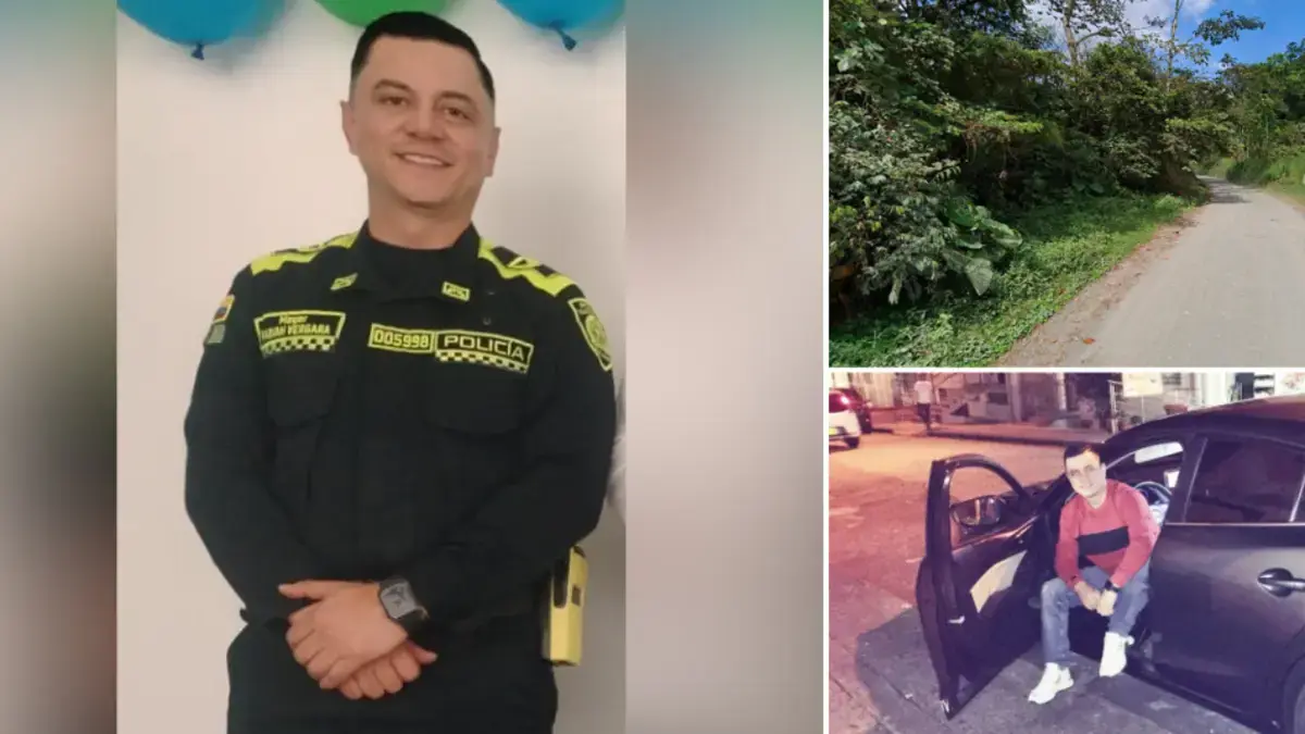 Mayor de la Policía desaparecido fue encontrado muerto en una vereda en Caldas junto a otro hombre