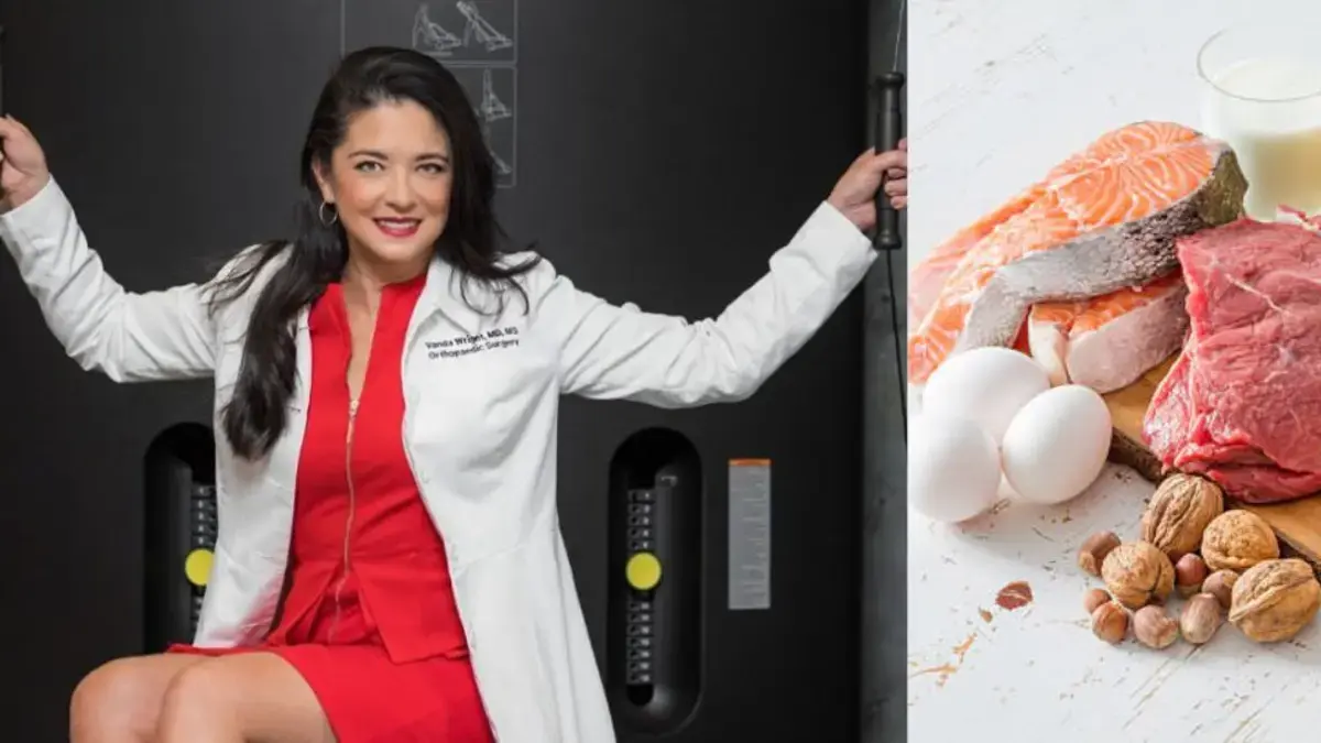 La dieta de la doctora Vonda Wright para la longevidad: 130 gramos de proteína al día
