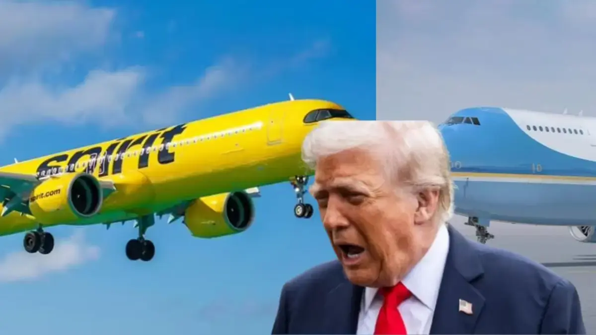La dura advertencia que recibió piloto de vuelo comercial por pasar muy cerca del avión del presidente Donald Trump en Nueva York: 'Deja el iPad'