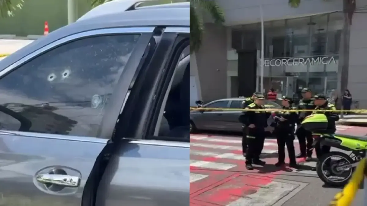 Atentado sicarial al frente de un conversatorio donde estaban precandidatos presidenciales del Centro Democrático en Bucaramanga: refuerzan seguridad