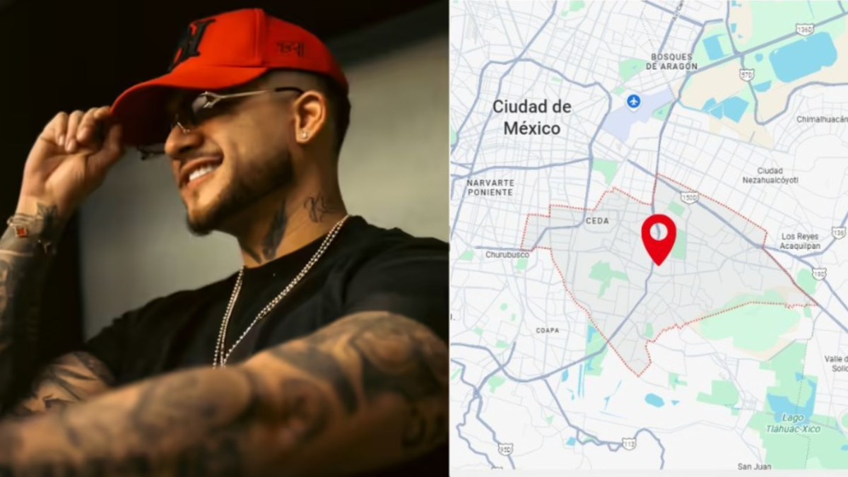 Esta sería la última ubicación del celular de B-King, artista colombiano hallado muerto en México, antes de desaparecer