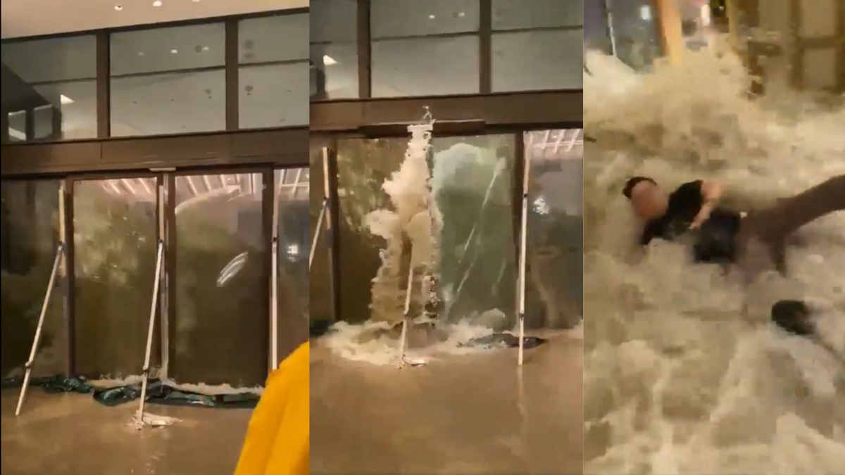 Devastación en Hong Kong: supertifón Ragasa destruyó un restaurante y varias zonas de China dejando 17 muertos en Taiwán