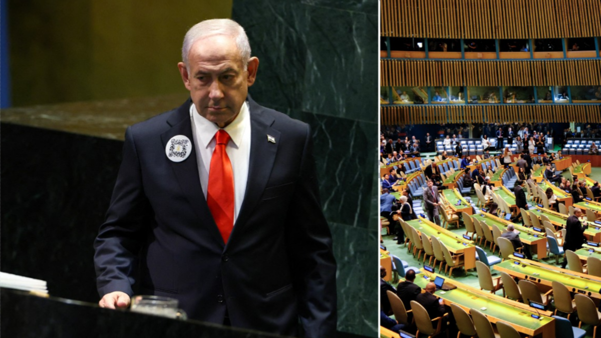 Video| Benjamin Netanyahu fue abucheado cuando iba a empezar su discurso en la Asamblea General de la ONU: delegaciones se retiraron del recinto