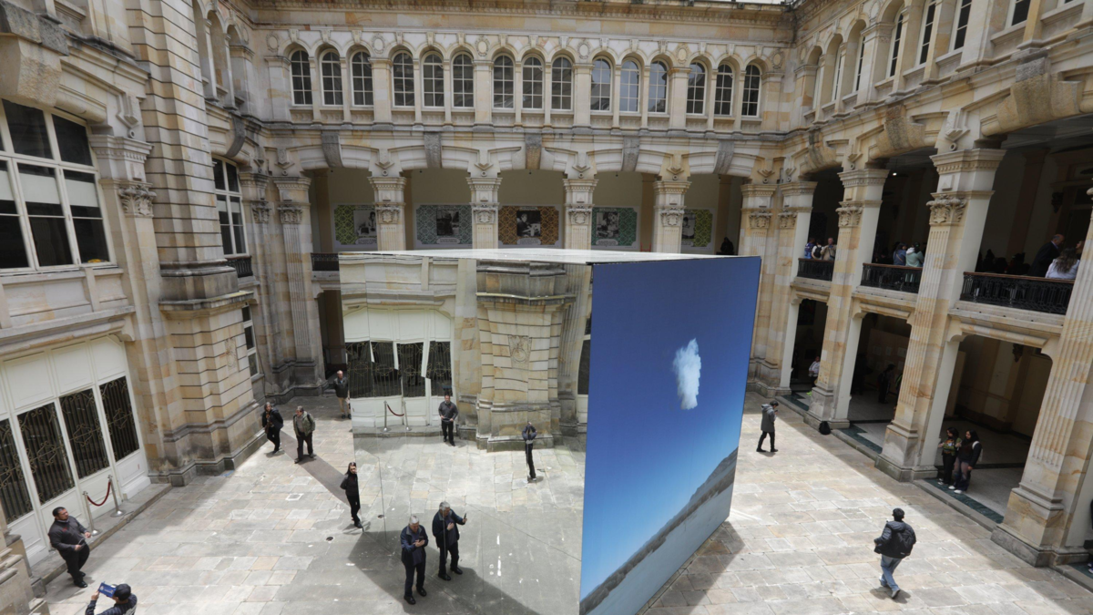 John Gerrard: 'En el cielo no existen fronteras', la obra que enmudece a todo el mundo en el Palacio de San Francisco
