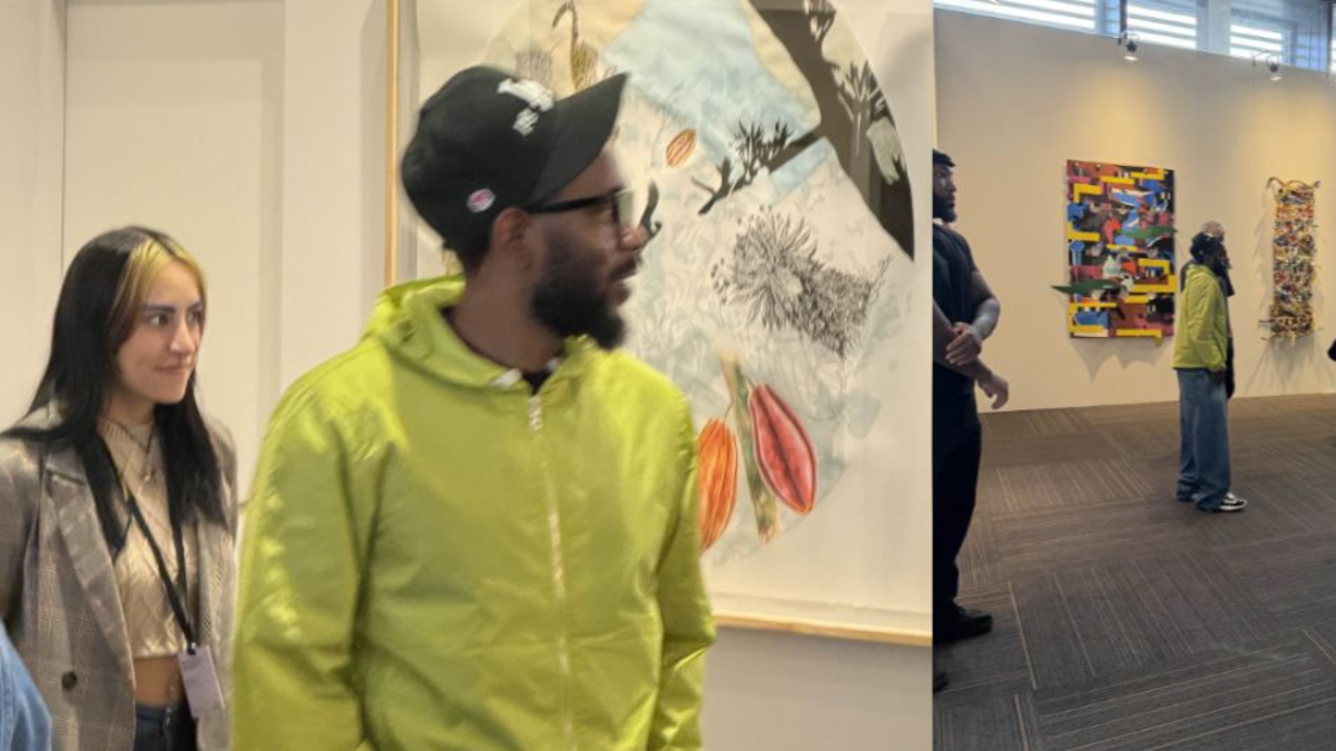 Kendrick Lamar visitó ARTBO horas antes de su concierto en el Vive Claro, en Bogotá: vea acá las fotos