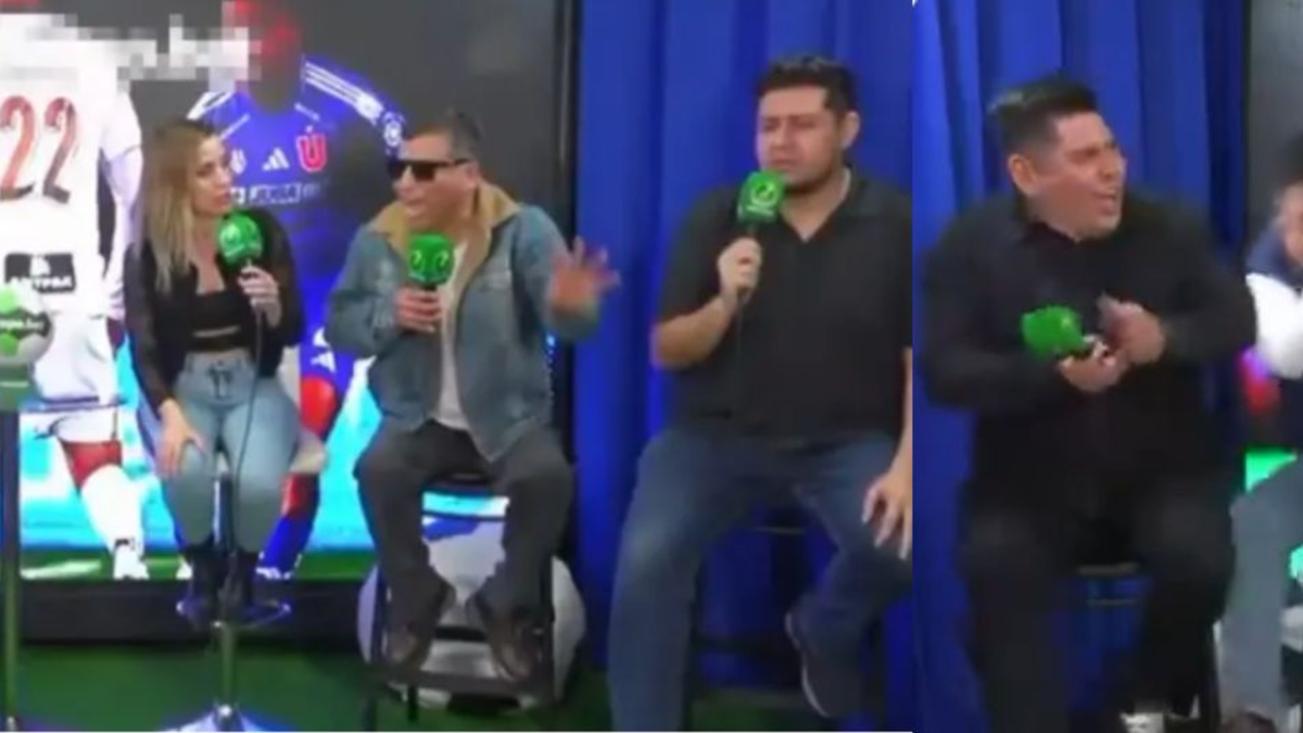 Video:Dos periodistas peruanos se fueron a los golpes en plena transmisión en vivo