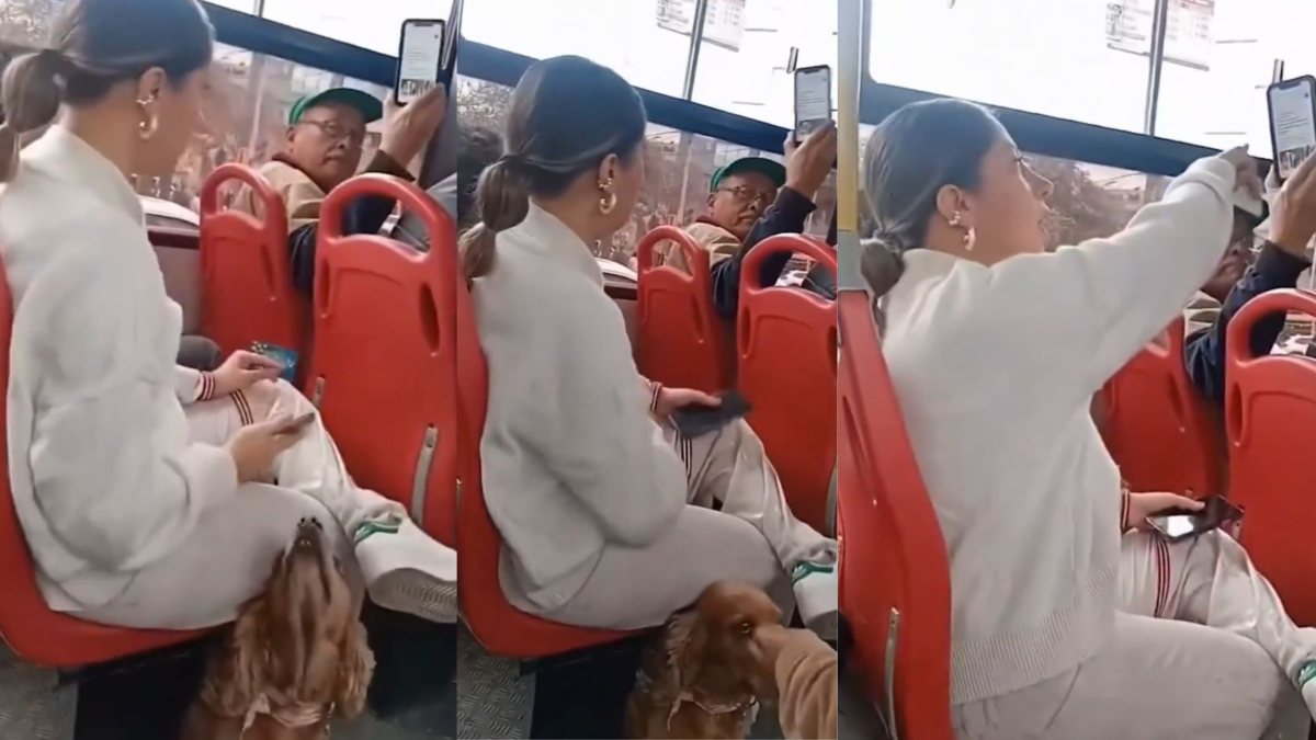 TransMilenio desmintió video que circula en redes sociales de una usuaria siendo atacada por viajar con su mascota en un bus de transporte público